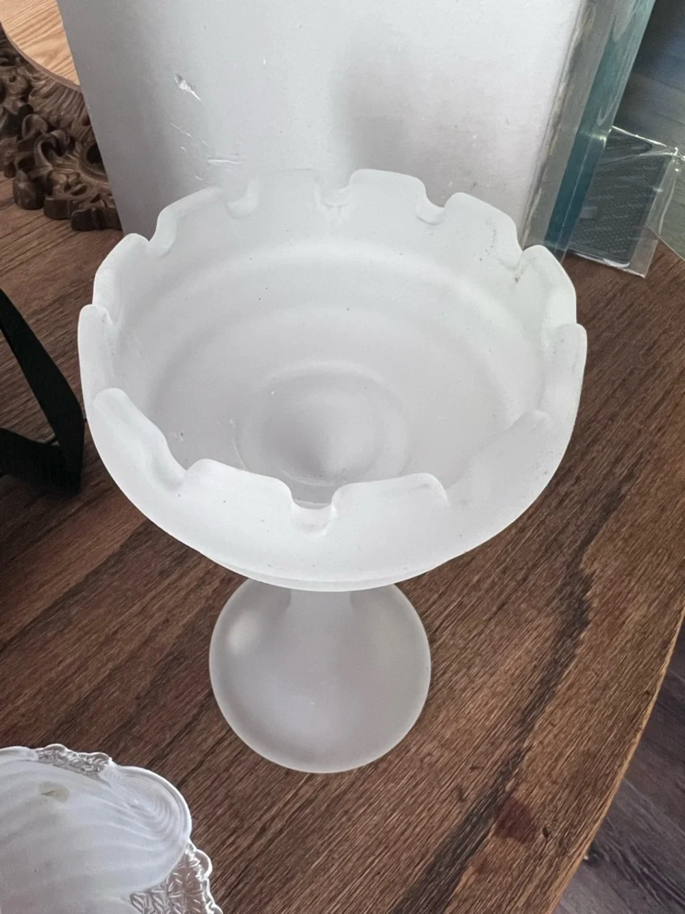 Vintage Partylite Frosted Fairy Lamp - Picture 3 of 4